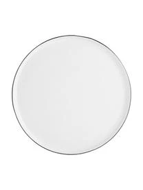 Broste Copenhagen Handgemachte Speiseteller Salt Aus Porzellan, 4 StĂŒck â Bild 4