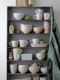 Bloomingville Handbemalte Butterdose Patrizia Mit Verspieltem Muster – Bild 6