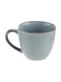 Broste Copenhagen Handgemachte Tasse Mit Untertasse Nordic Sea â Bild 5