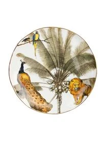 &k Amsterdam Frühstücksteller Animaux Und Tropischen Motiven, 4er-Set – Bild 7