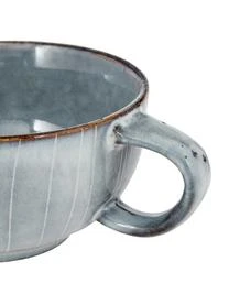 Broste Copenhagen Handgemachte Tasse Mit Untertasse Nordic Sea â Bild 6