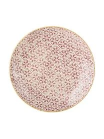 Bloomingville Handbemalter Brotteller Patrizia Mit Verspieltem Muster, 3er-Set â Bild 3