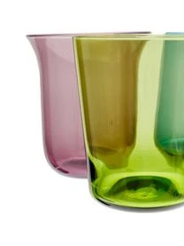 Bitossi Home Mundgeblasene Wassergläser Diseguale In Unterschiedlichen Farben Und Formen, 6 Stück 14 Bitossi Home Mundgeblasene Wassergläser Diseguale In Unterschiedlichen Farben Und Formen, 6 Stück – Bild 12