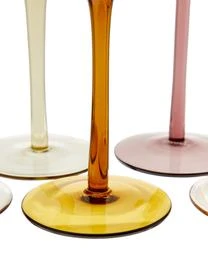 Bitossi Home Mundgeblasene Weingläser Diseguale In Unterschiedlichen Farben Und Formen, 6 Stück – Bild 13