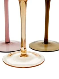 Bitossi Home Mundgeblasene Weingläser Diseguale In Unterschiedlichen Farben Und Formen, 6 Stück – Bild 15