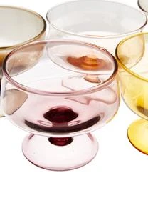 Bitossi Home Mundgeblasene Eisschälchen Diseguale In Unterschiedlichen Farben Und Formen, 6 Stück – Bild 4