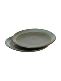 HKliving Handgemachte Kuchenteller 70's, 2 StĂŒck â Bild 6