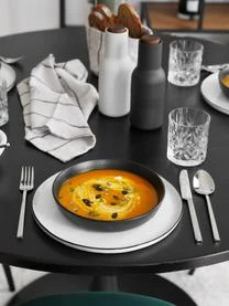 Broste Copenhagen Handgemachte Speiseteller Salt Aus Porzellan, 4 StĂŒck â Bild 2