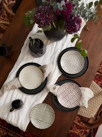 Bloomingville Frühstücksteller Karine Mit Kleinem Muster, 4er-Set – Bild 3