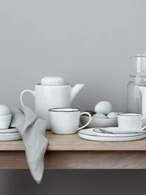 Broste Copenhagen Handgemachte Porzellan Teekanne Salt Aus Porzellan, 1.3 L â Bild 4