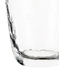 Broste Copenhagen Mundgeblasene Wassergläser Hammered Mit Unebener Oberfläche, 4 Stück – Bild 4