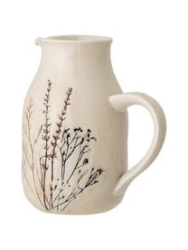 Bloomingville Handgemachter Krug Bea Mit GrĂ€ser-Motiv,1.5 L â Bild 4