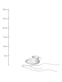 Broste Copenhagen Handgemachte Espressotasse Salt Aus Porzellan Mit Untertasse 5 Broste Copenhagen Handgemachte Espressotasse Salt Aus Porzellan Mit Untertasse – Bild 3
