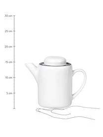 Broste Copenhagen Handgemachte Porzellan Teekanne Salt Aus Porzellan, 1.3 L â Bild 3