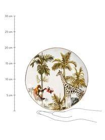 &k Amsterdam Frühstücksteller Animaux Und Tropischen Motiven, 4er-Set – Bild 3