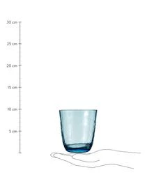 Broste Copenhagen Mundgeblasene Wassergläser Hammered Mit Unebener Oberfläche, 4 Stück – Bild 3