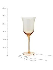 Bitossi Home Mundgeblasene Weingläser Diseguale In Unterschiedlichen Farben Und Formen, 6 Stück – Bild 3