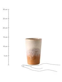 HKliving Handgemachte XL Becher 70's, 2er-Set 5 HKliving Handgemachte XL Becher 70's, 2er-Set – Bild 3