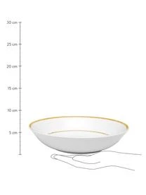 Cote Table Porzellan-Suppenteller Ginger, 6 StĂŒck â Bild 2