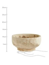 Madam Stoltz Schalen Sandry Aus Paulowniaholz, 2 StĂŒck â Bild 4