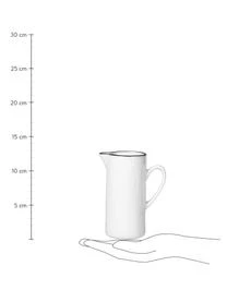 Broste Copenhagen Porzellan-MilchkĂ€nnchen Salt Aus Porzellan, 400 Ml â Bild 3