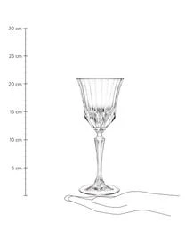 RCR Kristall-Weingläser Adagio Mit Relief, 6 Stück – Bild 3