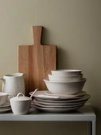 Broste Copenhagen Handgemachte Speiseteller Nordic Vanilla, 4 StĂŒck â Bild 6