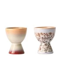 HKliving Handgemachte Eierbecher 70's, 4-Set â Bild 5