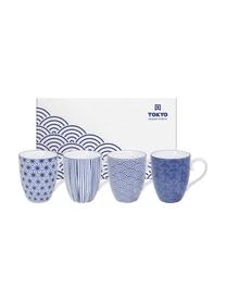 Tokyo Design Studio Handgemachte Porzellan-Tassen Nippon, 4-er Set â Bild 7