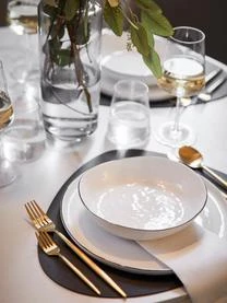 Broste Copenhagen Handgemachte Schalen Salt Aus Porzellan, Ø 17 Cm, 4 Stück – Bild 6