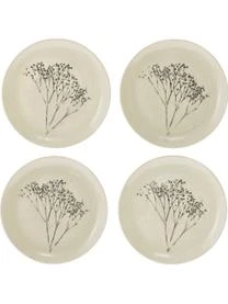 Bloomingville Handgemachter Frühstücksteller Bea Mit Gräser-Motiv – Bild 6