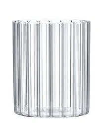 Bitossi Home WasserglĂ€ser Romantic Aus Borosilikatglas Mit Rillenrelief, 6 StĂŒck