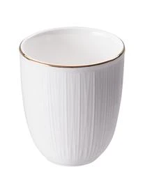 Tokyo Design Studio Handgemachte Porzellan-Becher Nippon Mit Struktur Und Goldrand, 4-er Set â Bild 4