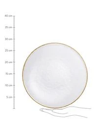 Cote Table Speiseteller Orphee Aus Glas, 2 StĂŒck â Bild 2