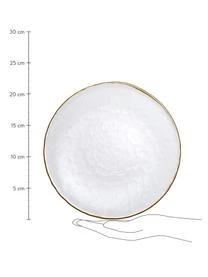 Cote Table Frühstücksteller Orphee Aus Glas, 2 Stück – Bild 2