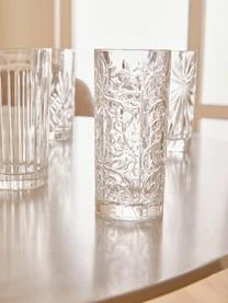 RCR Kristall-LongdrinkglĂ€ser Bichiera Mit Relief, 4er-Set â Bild 3