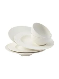 Villeroy & Boch Porzellan Geschirr-Set Rock, 2 Personen (6-tlg.) – Bild 10
