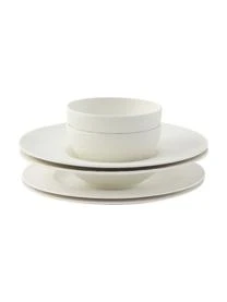 Villeroy & Boch Porzellan Geschirr-Set Rock, 2 Personen (6-tlg.) – Bild 9