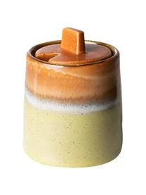 HKliving Handgemachtes Milchkännchen Und Zuckerdose 70's, 2er-Set 5 HKliving Handgemachtes Milchkännchen Und Zuckerdose 70's, 2er-Set – Bild 3