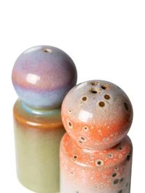 HKliving Handgemachter Salz- Und Pfefferstreuer 70's, 2er-Set â Bild 5