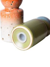 HKliving Handgemachter Salz- Und Pfefferstreuer 70's, 2er-Set â Bild 6