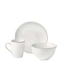 Broste Copenhagen Handgemachtes Frühstücks-Set Nordic Sand, 4 Personen (12-tlg.) – Bild 5