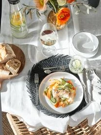 Broste Copenhagen Handgemachtes Geschirr-Set Salt Aus Porzellan, 4 Personen (12-tlg.) – Bild 3