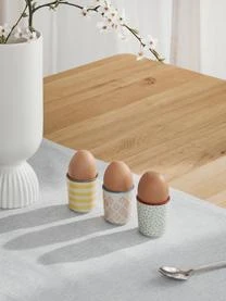 Bloomingville Handbemalte Eierbecher Patrizia Mit Verspieltem Muster, 3er-Set â Bild 4