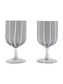 OYOY Living Design Mundgeblasene Rotweingläser Mizu, 2 Stück – Bild 4