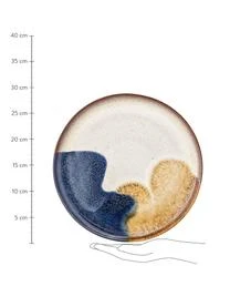Bloomingville Handgemachte Speiseteller Jules Mit Farbverlauf, 2 StĂŒck â Bild 3