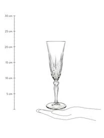 RCR Kristall-WeinglĂ€ser Melodia Mit Relief, 18er-Set (6 Personen) â Bild 3