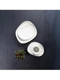 Villeroy & Boch Porzellan-Untertasse Organic Mit Organischem Rand â Bild 2
