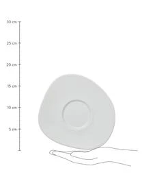 Villeroy & Boch Porzellan-Untertasse Organic Mit Organischem Rand â Bild 3