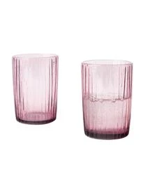 BITZ Wassergläser Kusintha Mit Rillenrelief, 4 Stück – Bild 4